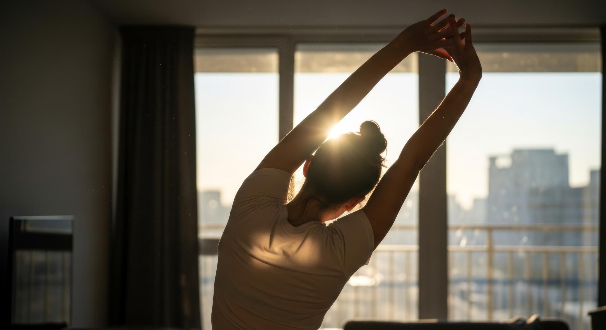 Peregangan di pagi hari